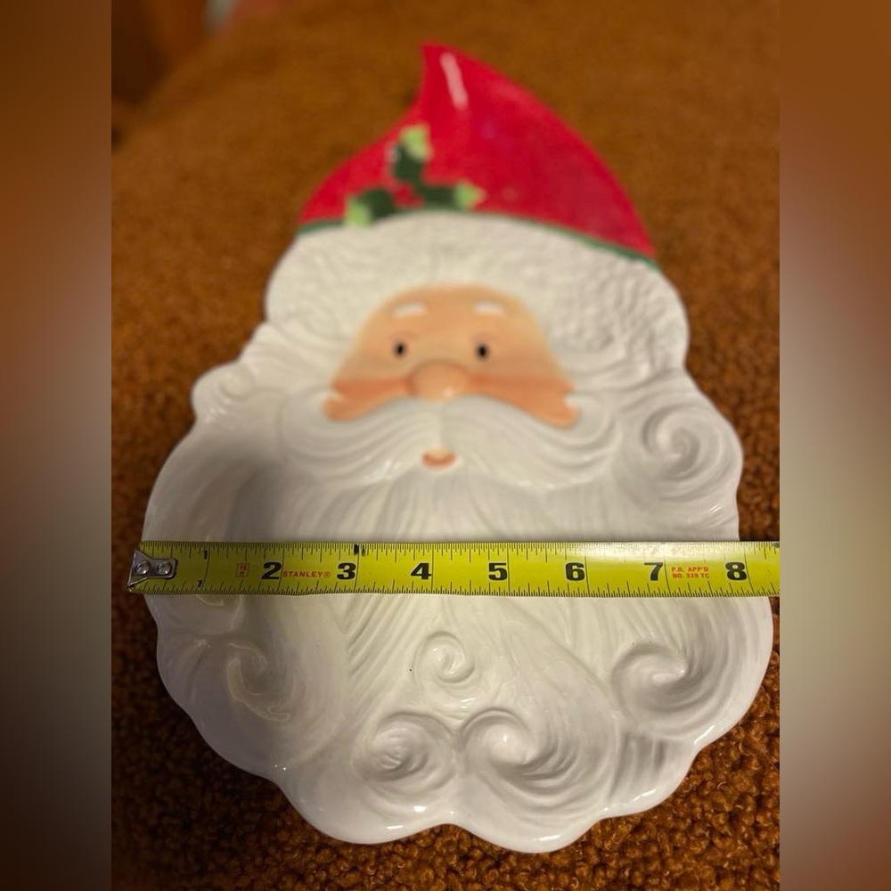 Fitz and Floyd Santa Plate